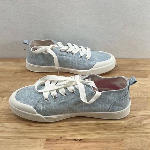 Sugar Festival Canvas Sneakers- Light Blue- Size 7 M- NIB - Picture 4 of 7